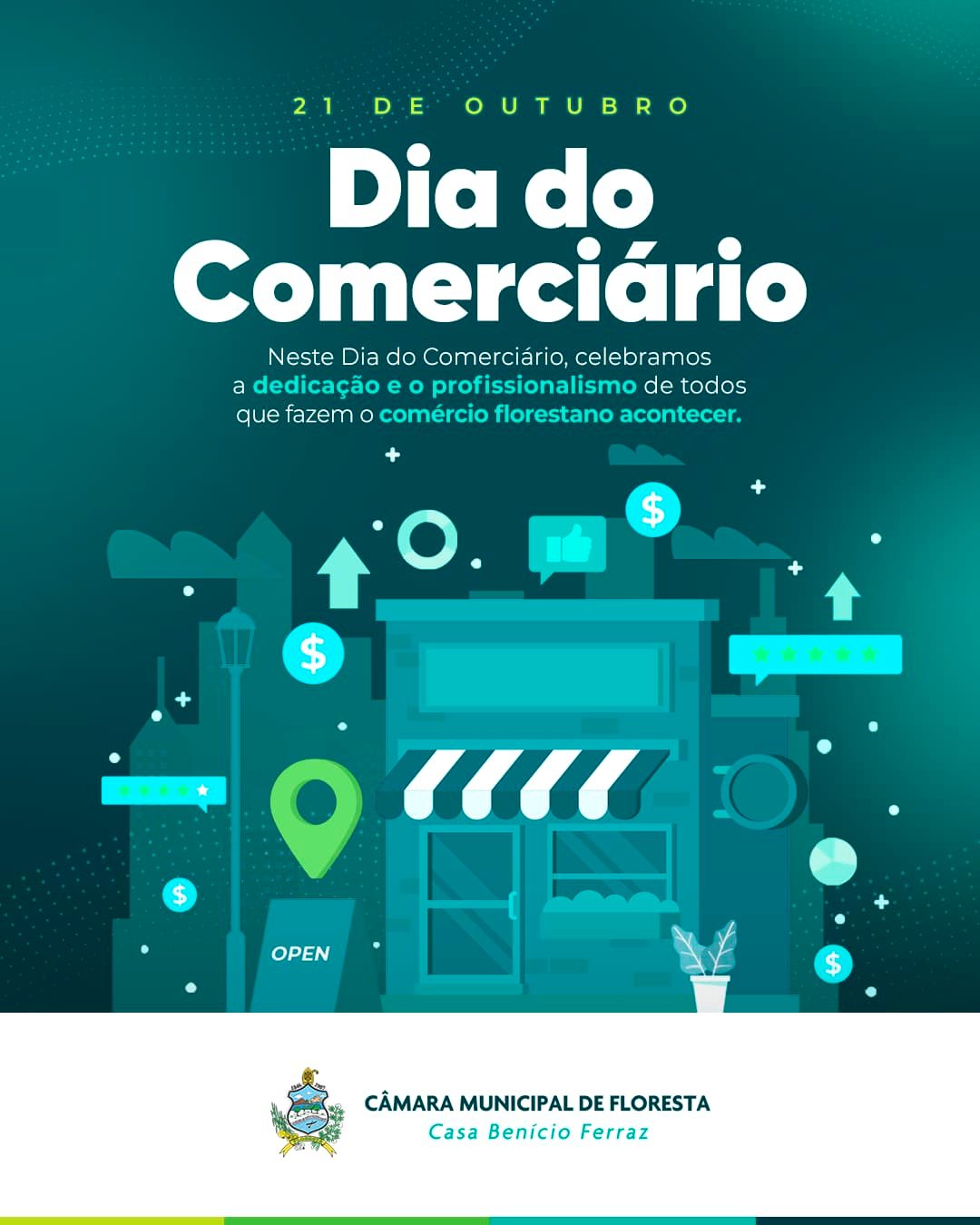 21 de Outubro - Dia do Comerciário