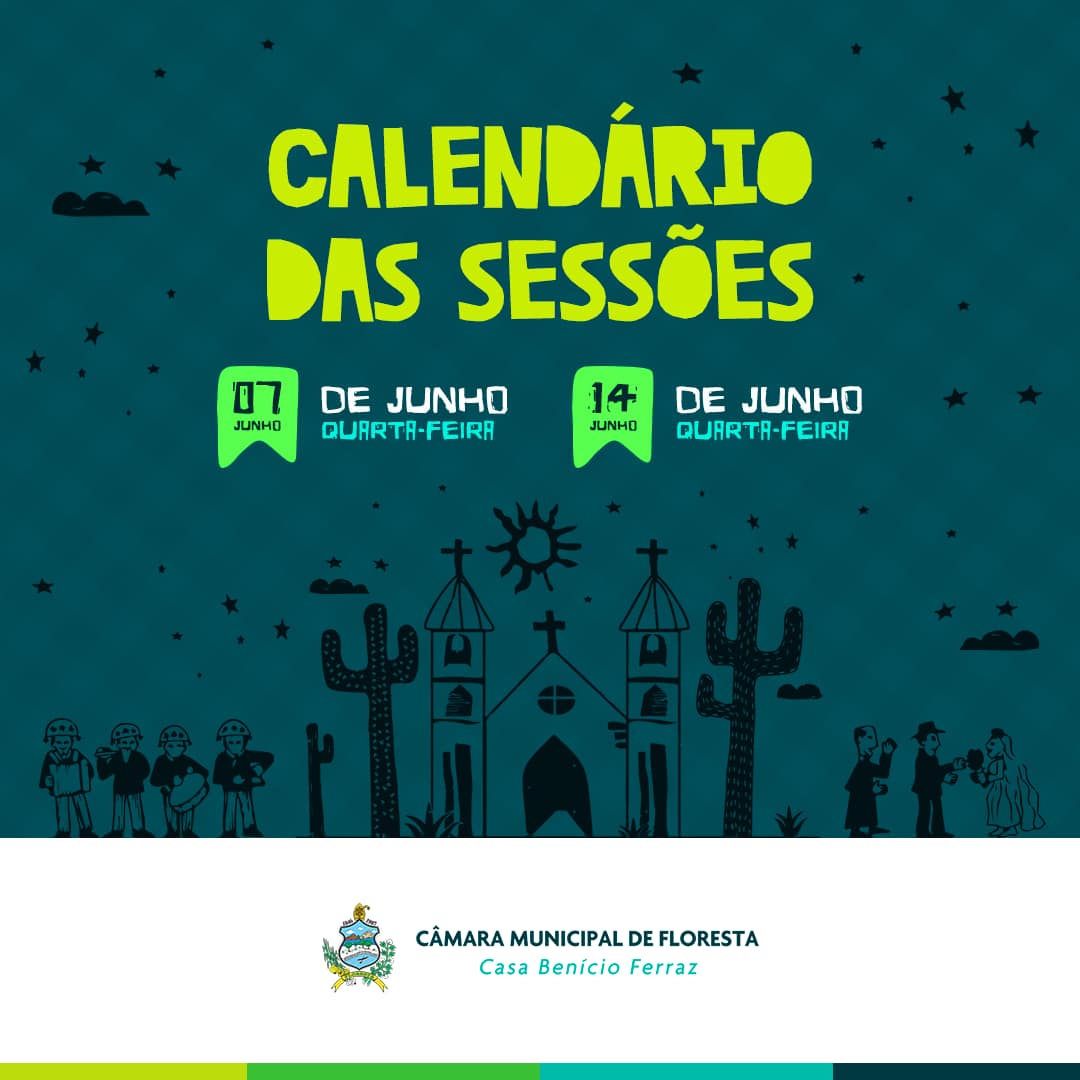 Calendário das Sessões