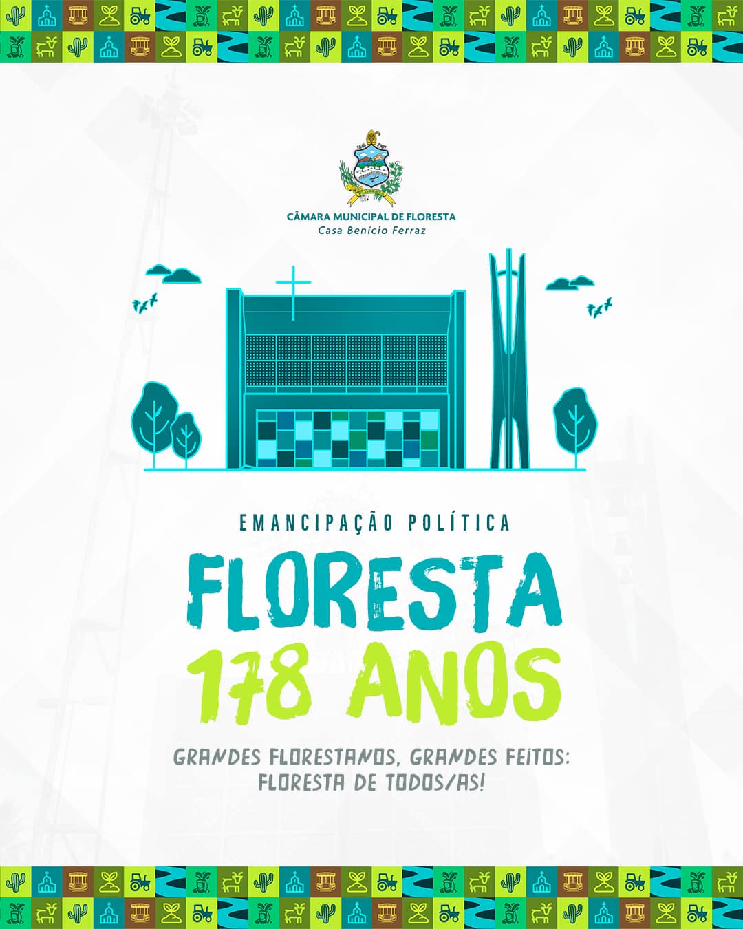 GRANDES FLORESTANOS, GRANDES FEITOS: FLORESTA DE TODOS/AS! 💚